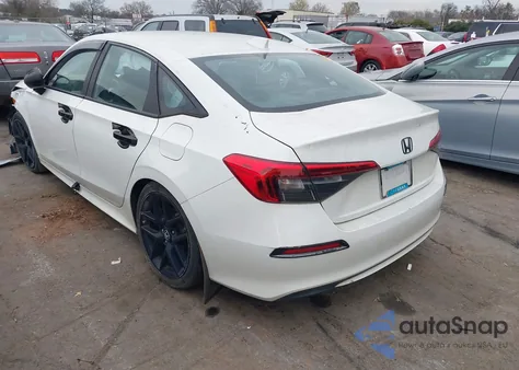 2022 Honda Civic Sport z USA, uszkodzony, nr VIN 2HGFE2F53NH579533